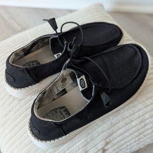 Hey Dude Black Casual Shoes